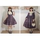 Iris De Nuit Angelonia Flower Wall Blouse JSKs and One Piece(Reservation/2 Colours/Full Payment Without Shipping)